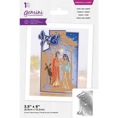 Gemini Create-a-Card Dies - Mary And Joseph