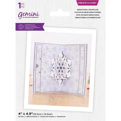 Gemini Create-a-Card Dies - Sensational Snowflake