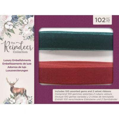Crafter's Companion The Reindeer Collection - Luxury Embellishments