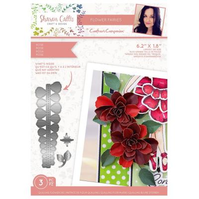 Crafter's Companion Flower Faries Metal Dies - Rose