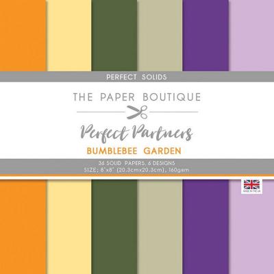 The Paper Boutique Perfect Partners Bumblebee Garden Cardstock - Paper Pad