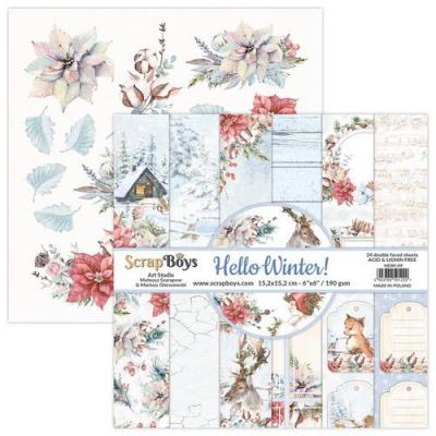 ScrapBoys Hello Winter! Designpapier - Paper Pack