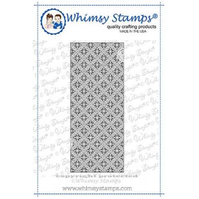 Whimsy Stamps Deb Davis Cling Stamp - Nordic Background 