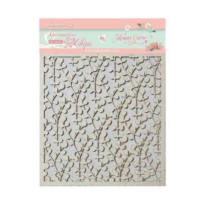 Stamperia Decorative Chips - Circle Of Love Texture