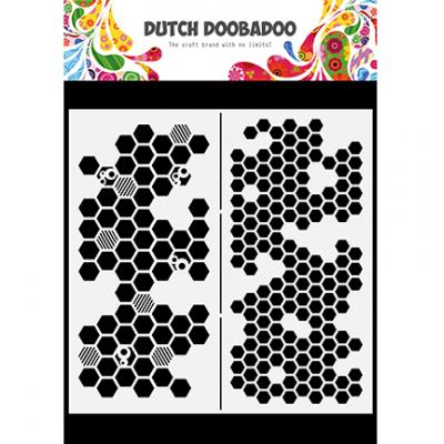 Dutch DooBaDoo Card Art - Honeycomb