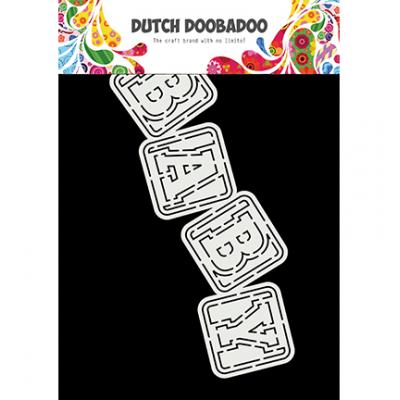 Dutch DooBaDoo Card Art - Baby Blocks