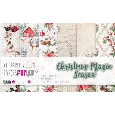 Papers For You Vellum Paper Pack - Christmas Magic Season