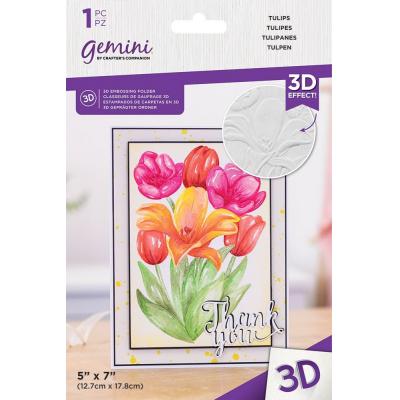 Gemini 3D Embossing Folder - Tulips