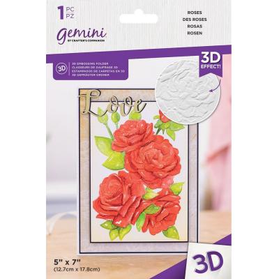 Gemini 3D Embossing Folder - Roses