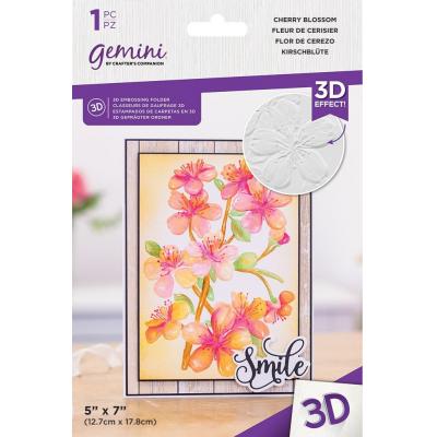 Gemini 3D Embossing Folder - Cherry Blossom