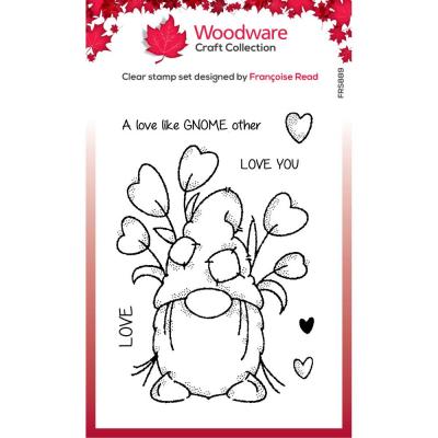 Creative Expressions Woodware Clear Stamps - Singles Love Gnome