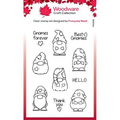 Creative Expressions Woodware Clear Stamps - Singles Mini Gnomes