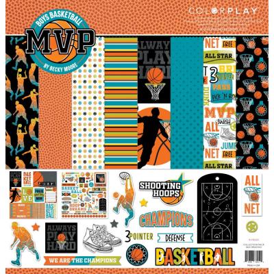 Photoplay MVP Basketball Designpapier - Basketball Boys Collection Pack