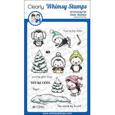 Whimsy Stamps Crissy Armstrong Clear Stamps - Penguin Winter