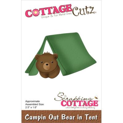 CottageCutz Dies - Campin' Out Bear In Tent