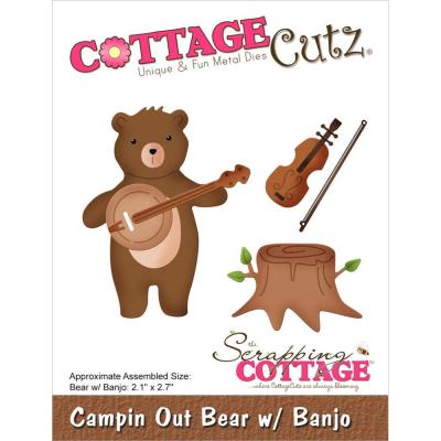 CottageCutz Dies - Campin' Out Bear With Banjo