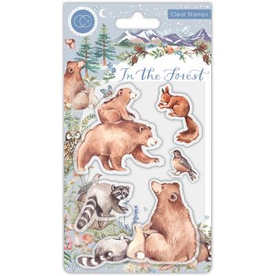 Craft Consortium In The Forest Clear Stamps - Bear