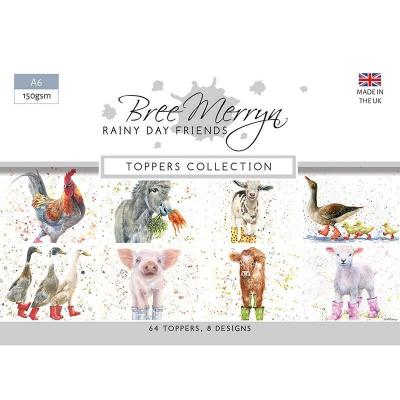 Creative Expressions Bree Merryn Rainy Day Friends Designpapier - Toppers Collection