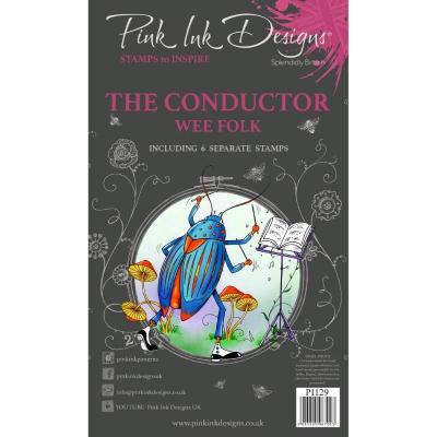 Creative Expressions Pink Ink Designs Clear Stamps - The Conductor