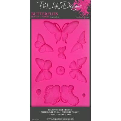 Creative Expressions Pink Ink Designs Moulds - Butterflies
