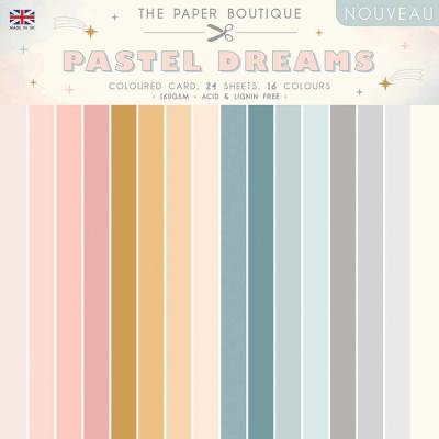 The Paper Boutique Pastel Dreams Carddstock - Coloured Card Pack