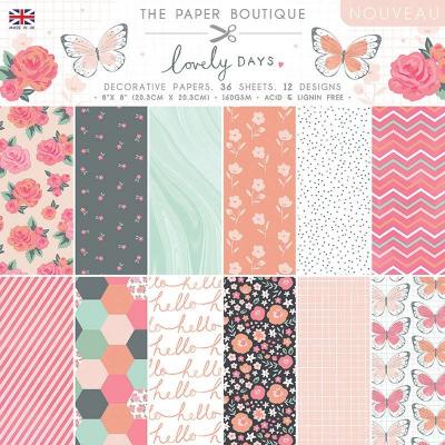 The Paper Boutique Lovely Days Designpapier - Decorative Papers