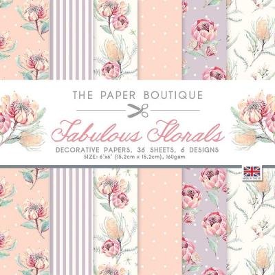 The Paper Boutique Fabulous Florals Designpapier - Decorative Papers