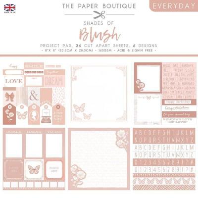 The Paper Boutique Everyday Shades Of Blush Designpapier - Project Pad