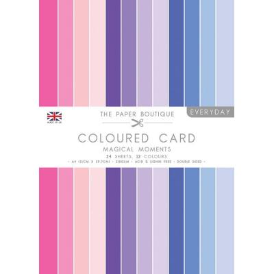 The Paper Boutique Cardstock - Everyday Coloured Card Magical Moments