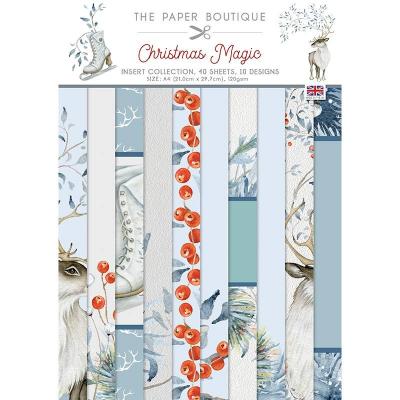 The Paper Boutique Christmas Magic Designpapier - Insert Collection