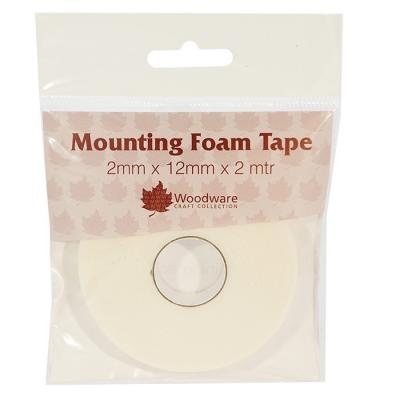 Creative Expressions Woodware Craft Collection Klebeband - Mounting Foam Tape 2mm White