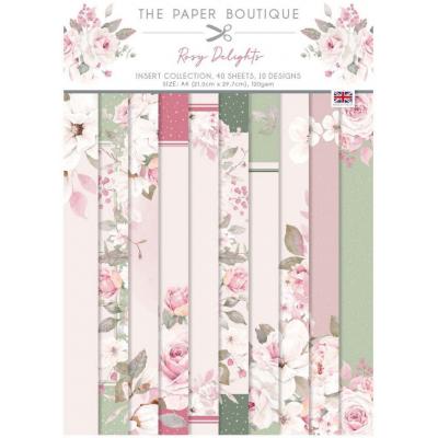 The Paper Boutique Rosy Delights Designpapier - Insert Collection