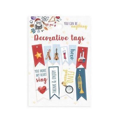 Piatek13 You Can Be Anything Die Cuts - Tags Banner