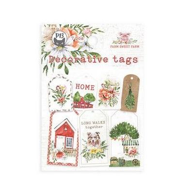Piatek13 Farm Sweet Farm Die Cuts - Tags