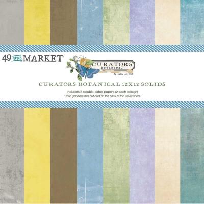 49 And Market Curators Botanical Cardstock - Solids Collection Pack