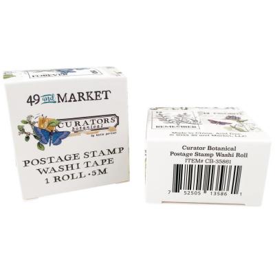 49 And Market Curators Botanical Washi Tape - Postage Stamp