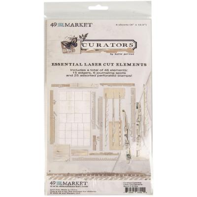 49 And Market Curators Die Cuts - Laser Cut Elements