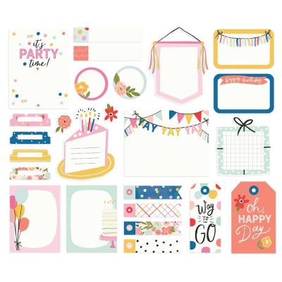 Simple Stories Celebrate! Die Cuts - Bits & Pieces Journal