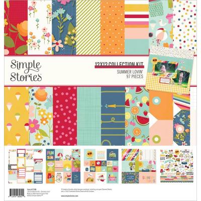 Simple Stories Summer Lovin' Designpapiere - Collection Kit