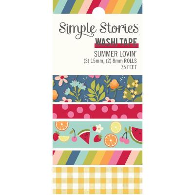Simple Stories Summer Lovin' Sticker -  Washi Tape