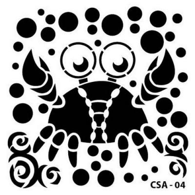 Cadence Mask Stencil - Krabbe