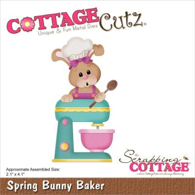CottageCutz Dies - Spring Bunny Baker