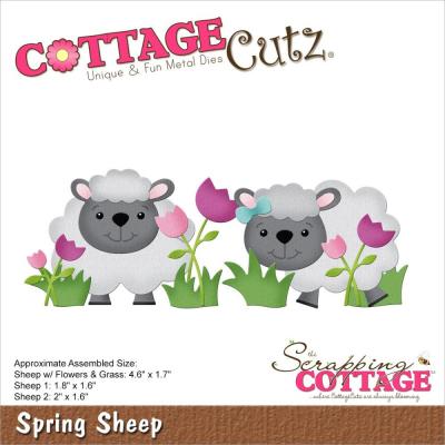 CottageCutz Dies - Spring Sheep