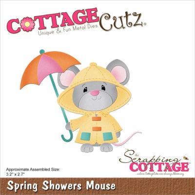 CottageCutz Dies - Spring Showers Mouse