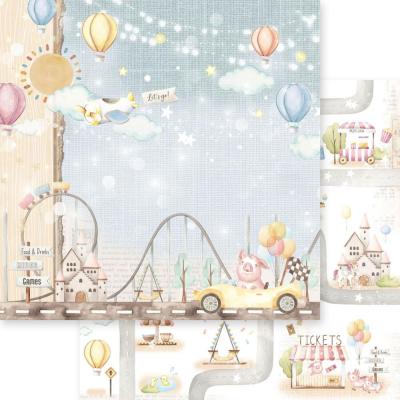 Asuka Studio Enjoy The Ride Designpapier - Happy Day