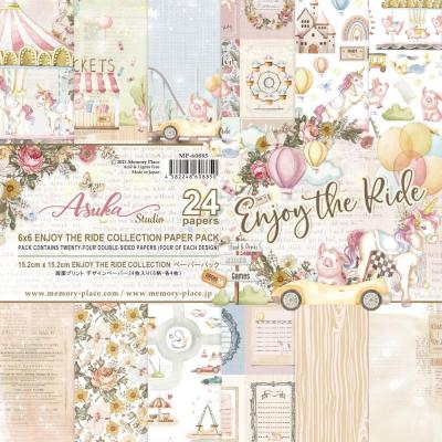 Asuka Studio Enjoy The Ride Designpapiere - Paper Pack