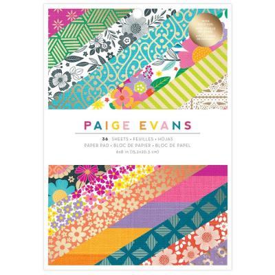 American Crafts Paige Evans Splendid Designpapiere - Paper Pad