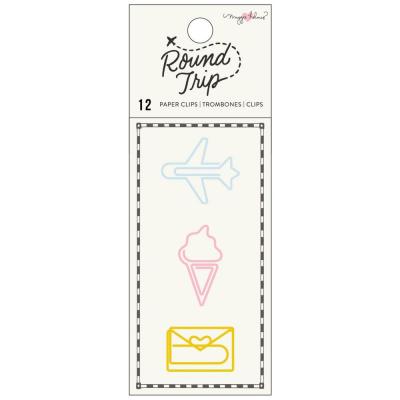 American Crafts Maggie Holmes Round Trip Embellishments - Paper Clips