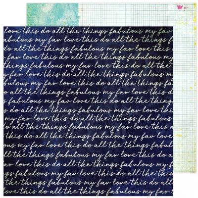 American Crafts Vicki Boutin Sweet Rush Designpapier - Love This