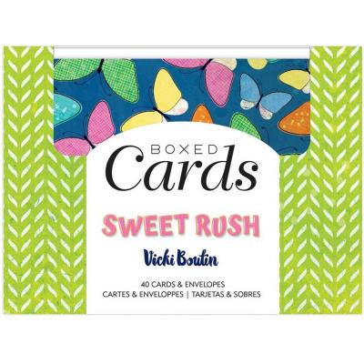 American Crafts Vicki Boutin Sweet Rush Karten & Umschläge - Boxed Cards